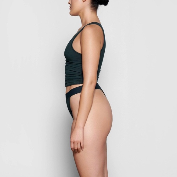 Skims Cypress Soft Lounge Tank Top - Picture 2 of 5